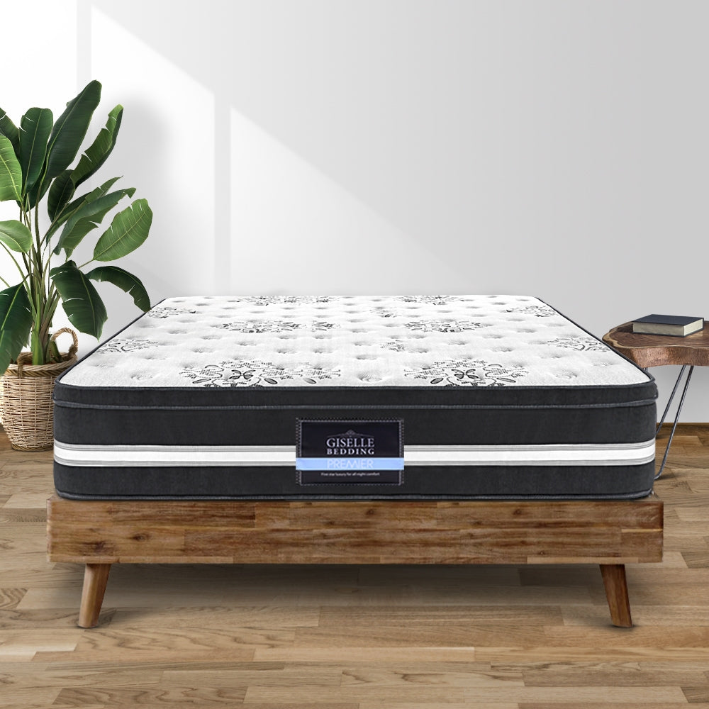 Giselle Bedding 34cm Mattress Bamboo Cover Queen