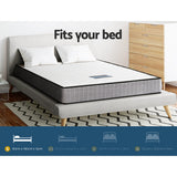 Giselle Bedding 13cm Mattress Tight Top Single - Rear View