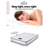 Giselle Bedding 24cm Mattress Pillow Top King Single - Side View