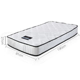 Giselle Bedding 21cm Mattress Tight Top Single - Side View