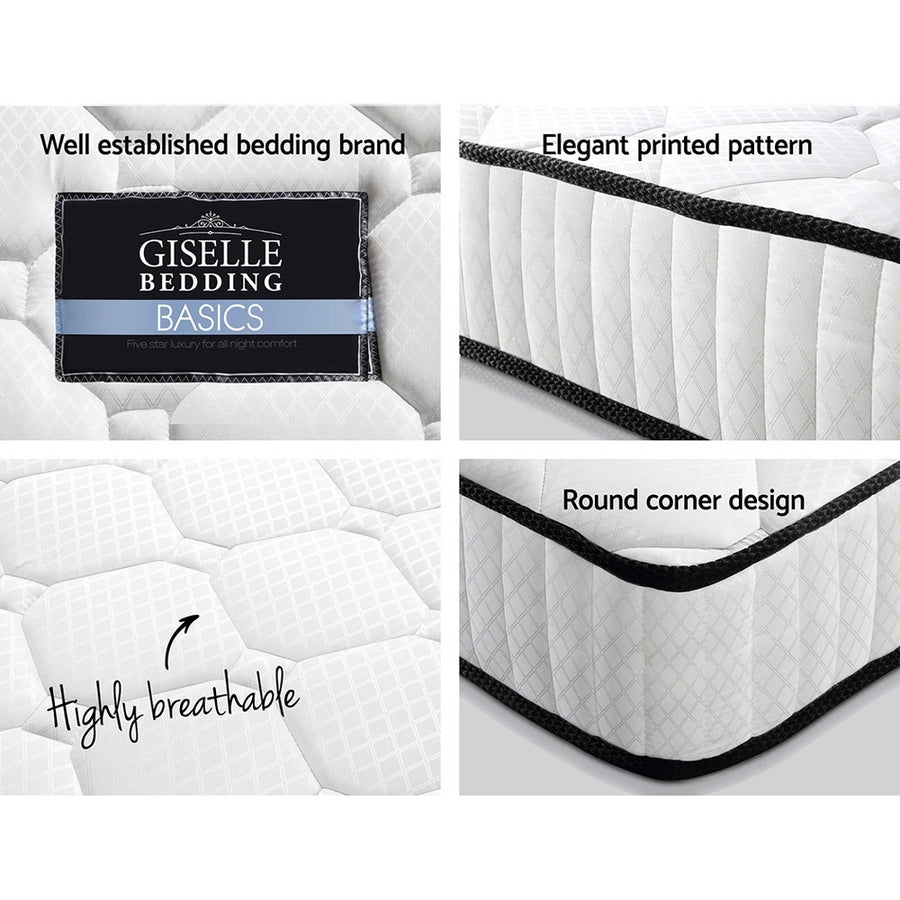 Giselle Bedding 21cm Mattress Tight Top Single, image 7