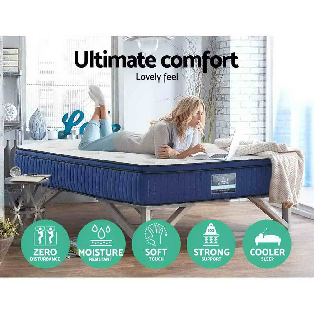 Giselle Bedding 35cm Mattress Bamboo Cover Double