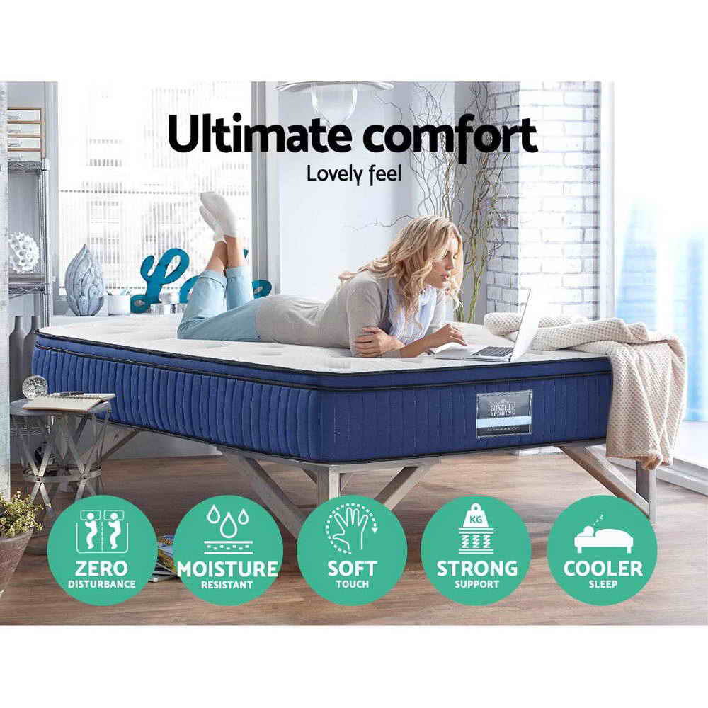 Giselle Bedding 35cm Mattress Bamboo Cover King
