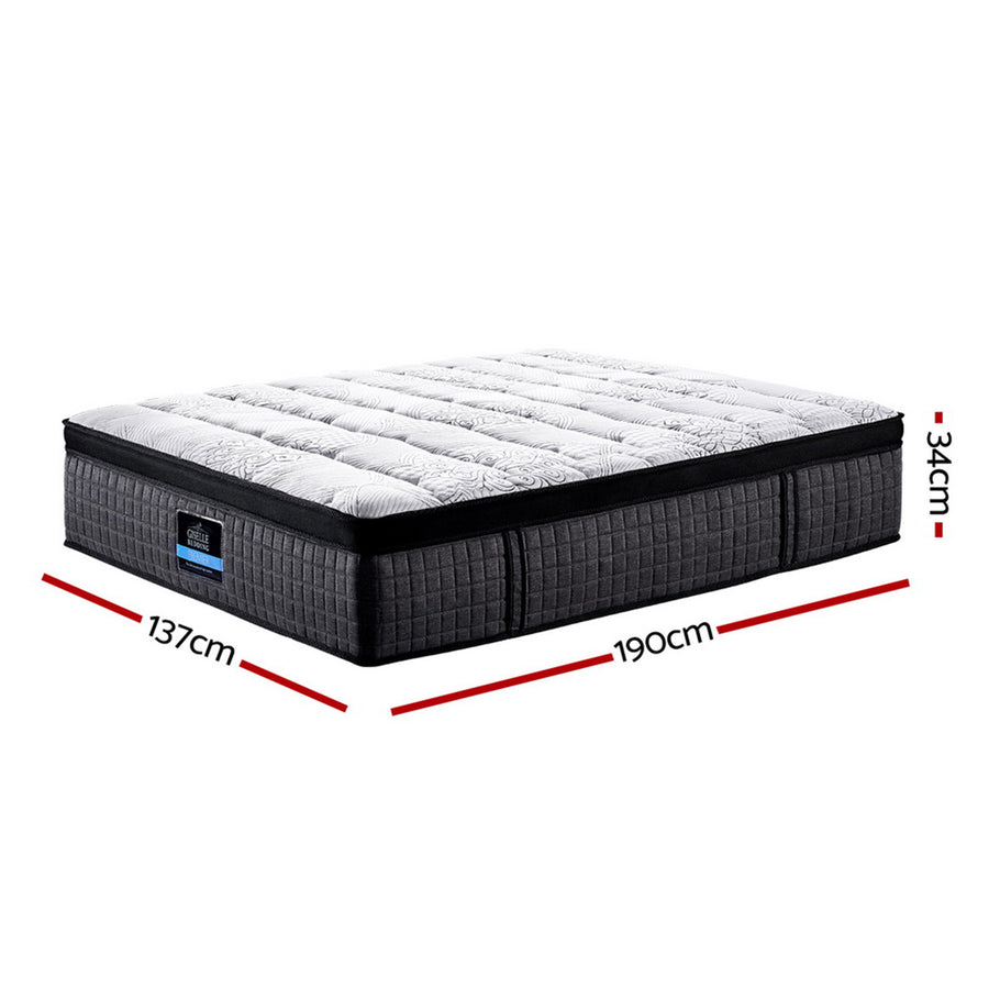 Giselle Bedding 34cm Mattress 9 Zone Latex Foam Double, image 3