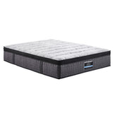 Giselle Bedding 34cm Mattress 9 Zone Latex Foam King - Front View
