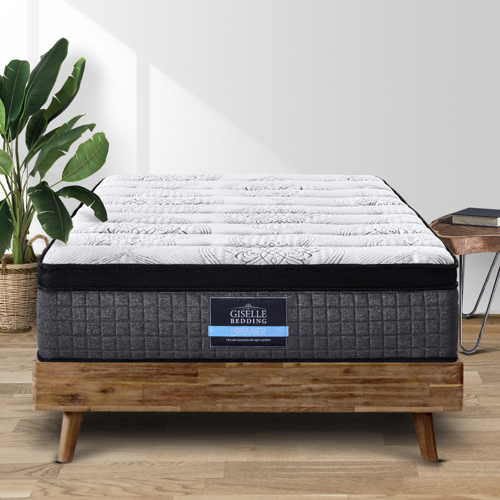 Giselle Bedding 30cm Mattress Pocket Spring King Single