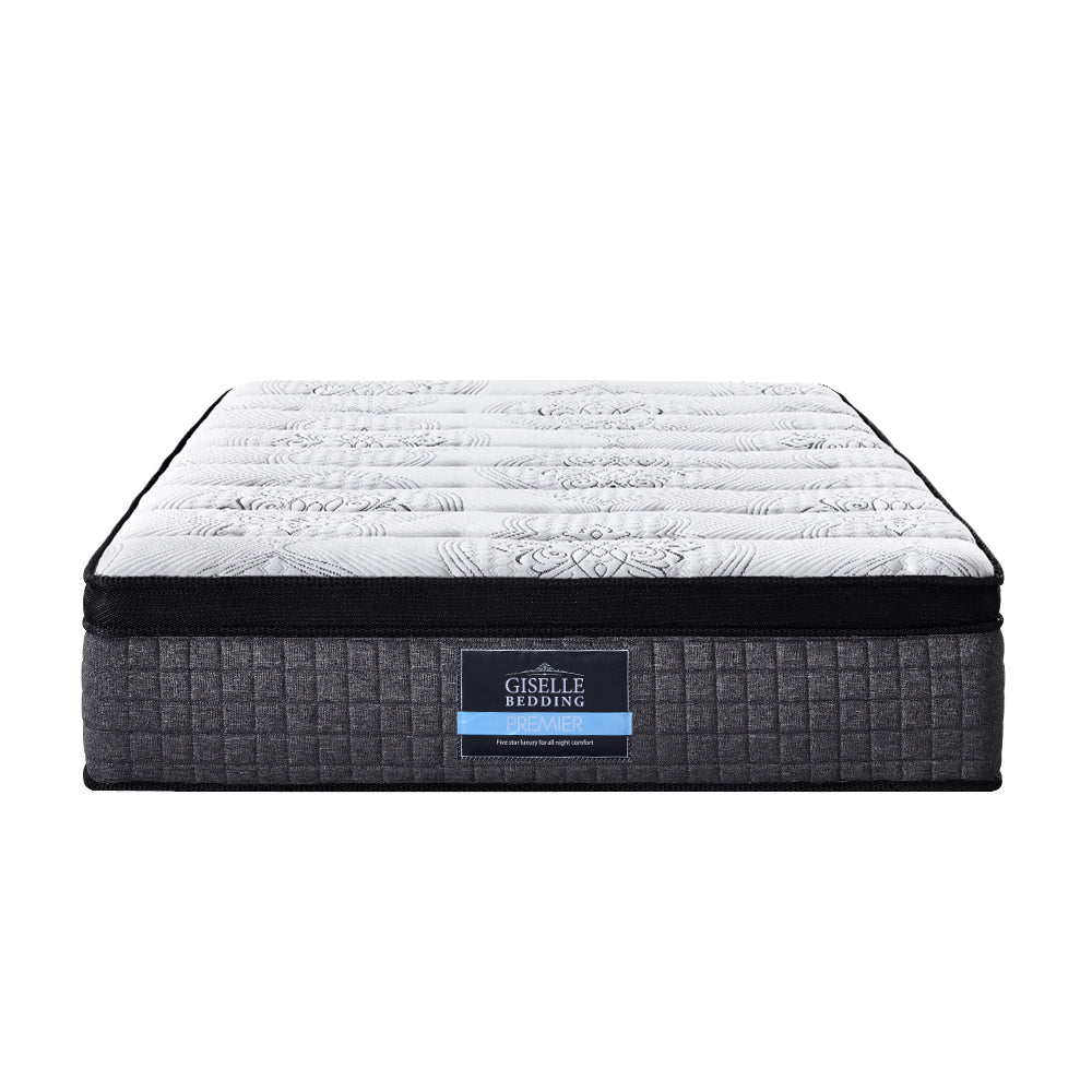 Giselle Bedding 30cm Mattress Pocket Spring King Single