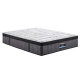 Giselle Bedding 30cm Mattress Pocket Spring King Single - Close-Up Angle