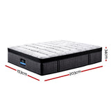 Giselle Bedding 34cm Mattress 9 Zone Latex Foam Queen