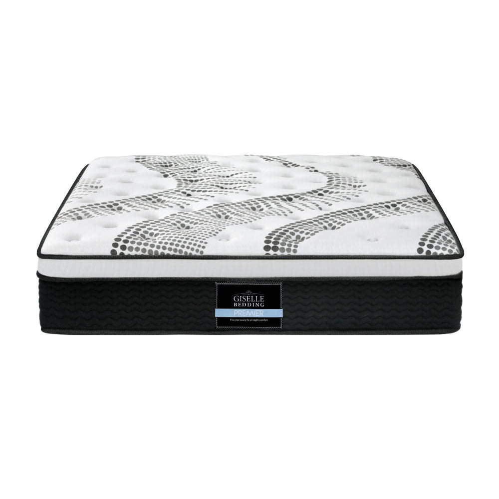 Giselle Bedding 30cm Mattress Pocket Spring Queen