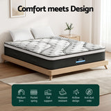 Giselle Bedding 30cm Mattress Pocket Spring Queen