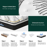Giselle Bedding 30cm Mattress Pocket Spring Queen