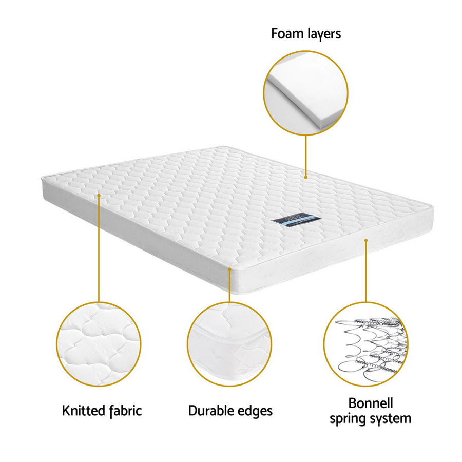 Giselle Bedding 13cm Mattress Tight Top Queen, image 5