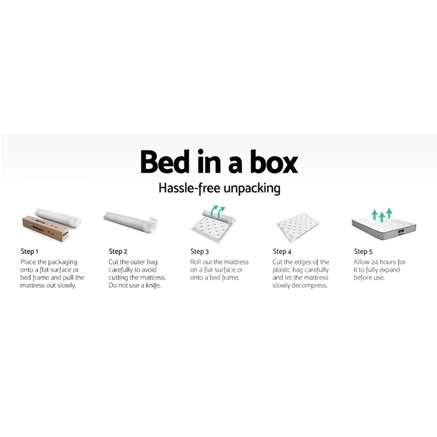 Giselle Bedding 32cm Mattress Extra Firm Double