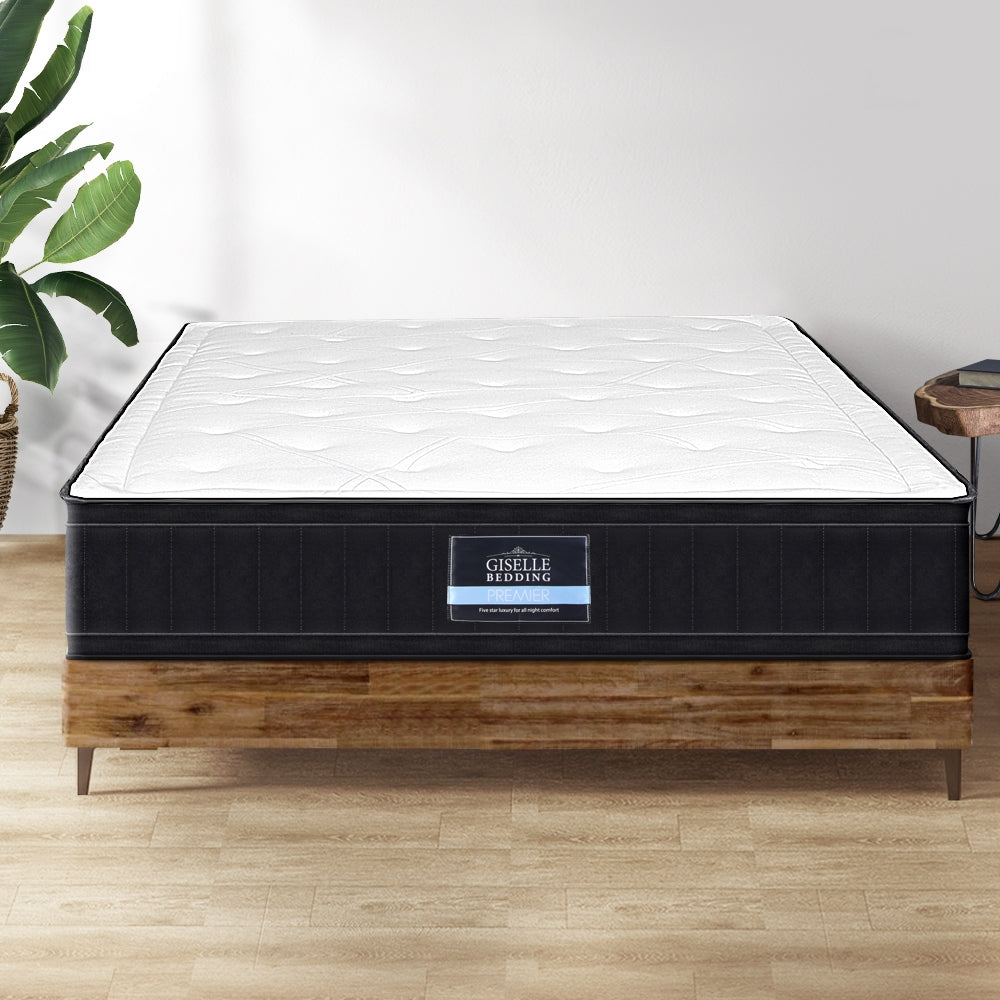 Giselle Bedding 34cm Mattress Double Layer Pocket Spring Double