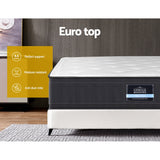 Giselle Bedding 24cm Mattress Super Firm Single - Top-Down View