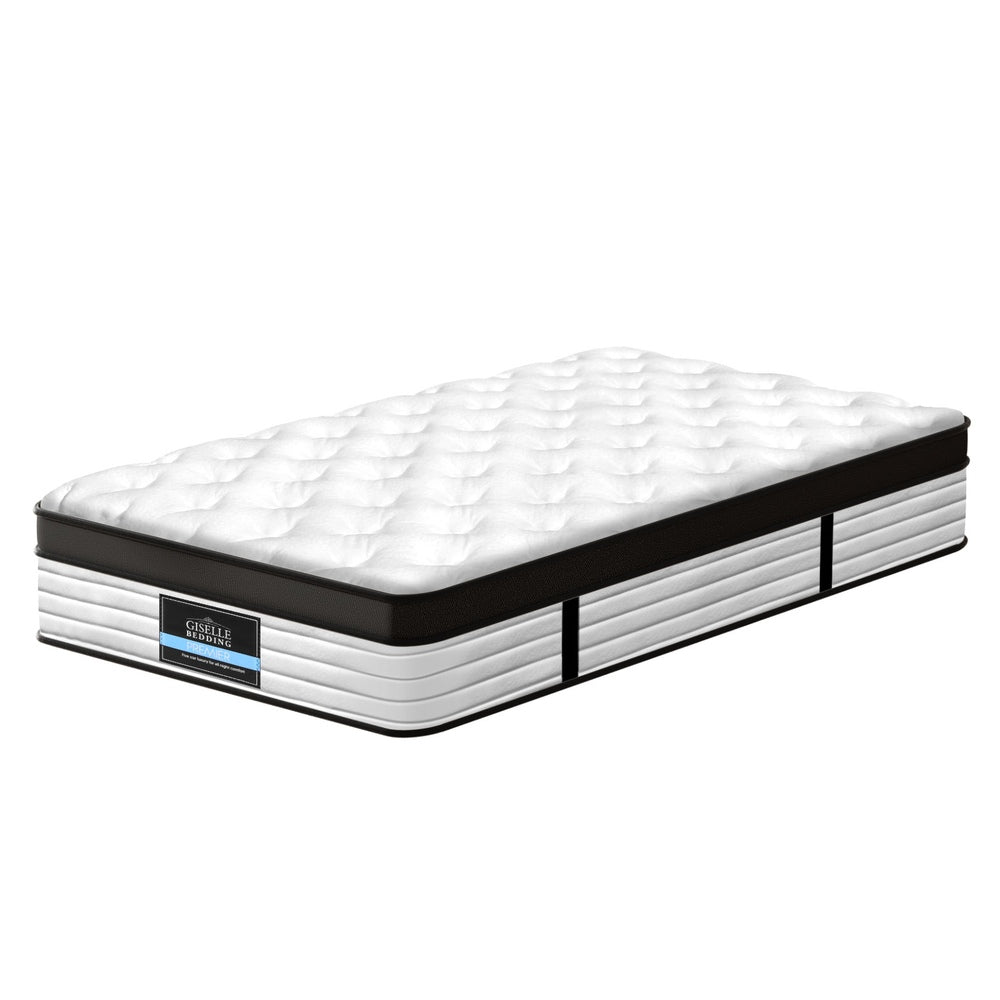 Giselle Bedding 18cm Mattress Medium Soft w/Pillows Single