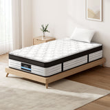Giselle Bedding 18cm Mattress Medium Soft w/Pillows Single - Close-Up Angle