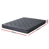 22cm Giselle Mattress Queen Size - Front View