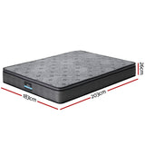 26cm Mattress Bed Giselle King - Front View