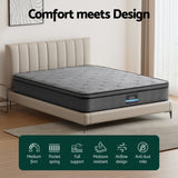 26cm Mattress Bed Giselle King - Top-Down View