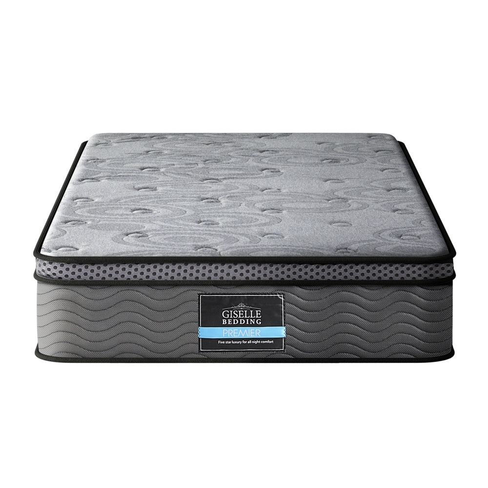 25cm Giselle Mattress King Bed Pocket Spring Mattresses