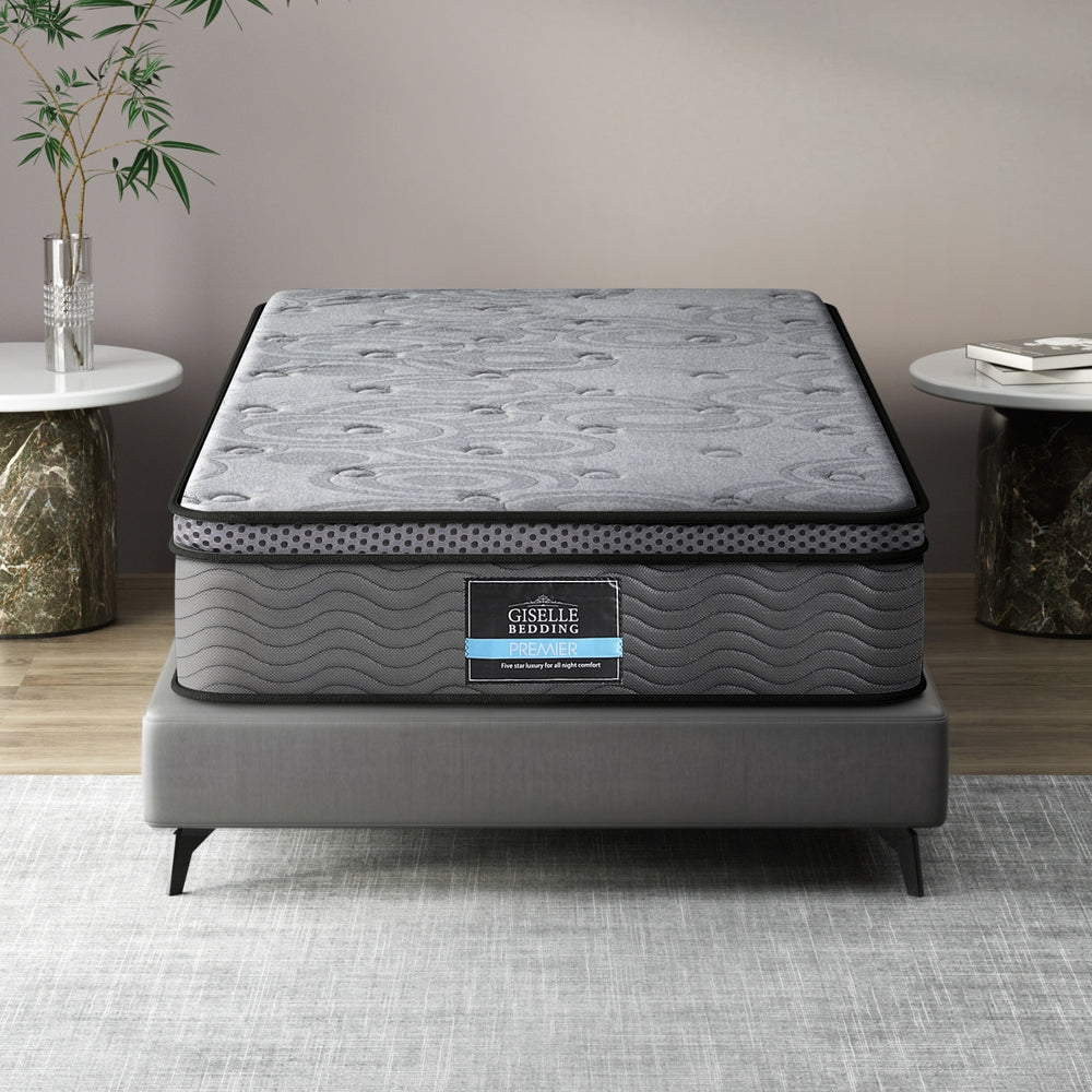 25cm Giselle Mattress King Bed Pocket Spring Mattresses