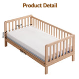 Giselle Bedding Cot Mattress, 11cm Thick Baby Mattress with Tencel Cover - Front View