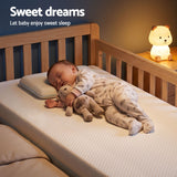 Giselle Bedding 15cm Cot Mattress, 38D Gel Memory Foam Cover - Low Angle