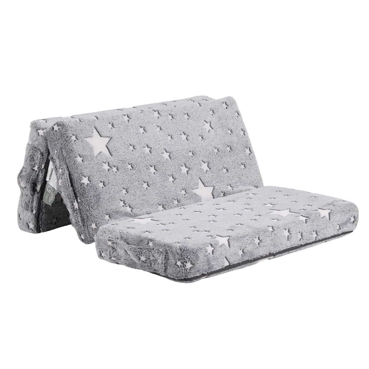 Giselle Bedding Foldable Cot Mattress for Travel Cot, Glow-in-Dark Cover