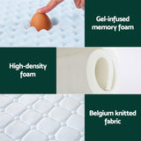 Giselle Mattress Cool Gel Foam 25cm Single - 45-Degree Angle
