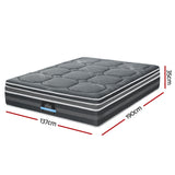 Giselle Bedding 36cm Mattress Cool Gel Memory Foam Single - Front View