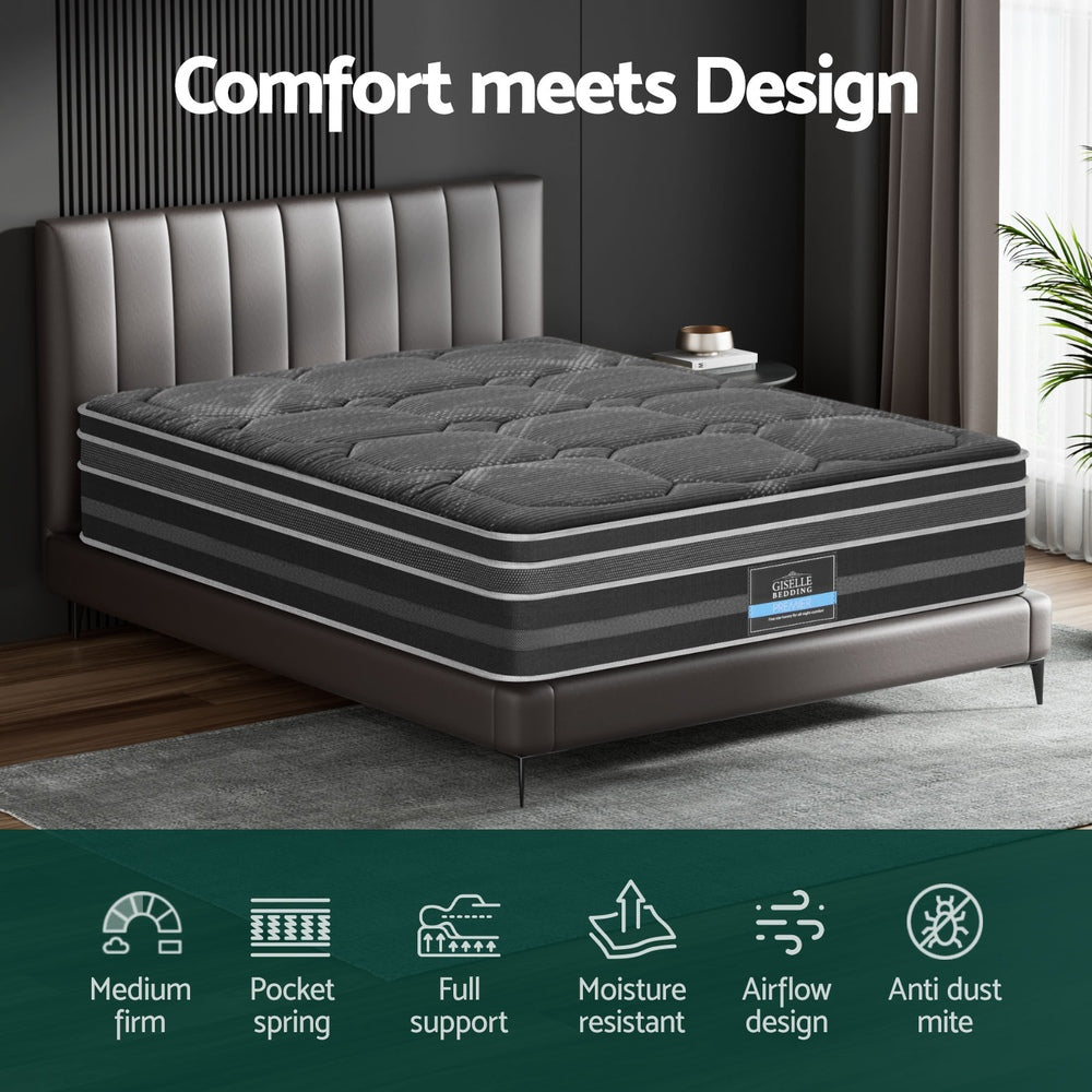 Giselle Bedding 36cm Mattress Cool Gel Memory Foam Single