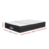 Giselle Bedding 24cm Mattress Super Firm Double - Front View
