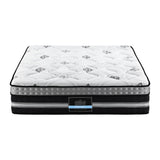 Giselle Bedding Double Mattress 35cm Bed in a Box Pocket Spring Gel Memory Foam - Top-Down View
