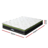 Kingston Slumber Mattress SINGLE Bed Size Bonnell Spring Bedding Firm Foam Top 16CM