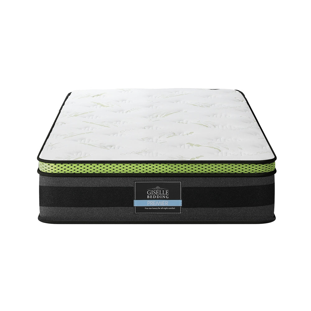 Kingston Slumber Mattress QUEEN Bed Size Bonnell Spring Bedding Firm Foam Top 16CM