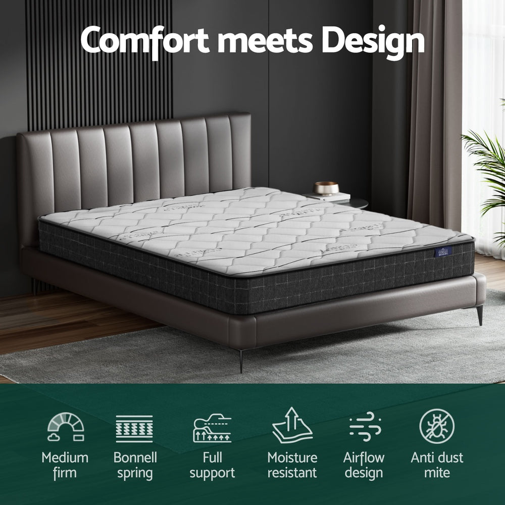 Giselle Bedding 21cm Mattress Euro Top Queen