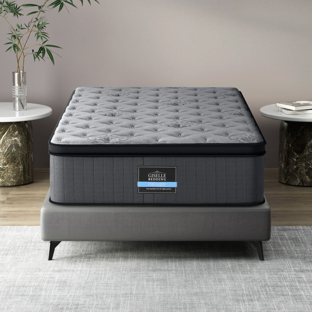 Aster hybrid 22cms thickness euro top matttress-queen