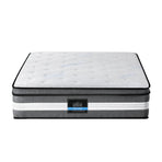 Giselle Bedding 30cm single pocket spring mattress with Euro Top, cooling gel memory foam layer