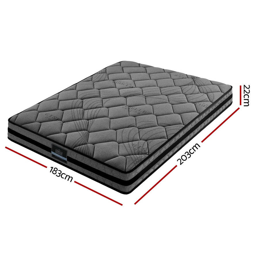 Giselle Bedding 31cm Mattress Euro Top King, image 5