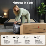 Giselle Bedding 34cm Double Mattress Hybrid, Pocket Spring Bed Mattress