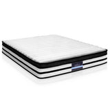 Giselle Bedding 27cm Mattress Euro Top Queen - Front View