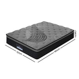 Giselle Bedding 28cm Mattress Super Firm King Single - Front View