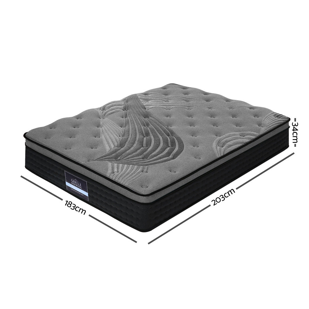 Giselle Bedding 30cm Mattress Pocket Spring Double
