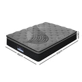 Giselle Bedding 30cm Mattress Pocket Spring Double - Front View