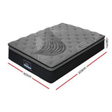 Giselle Bedding 32cm Mattress Extra Firm King - Front View