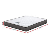 Giselle Bedding 21cm Mattress Pillow Top Single - Front View