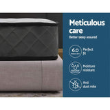 Giselle Bedding 16cm Mattress Tight Top King Single - Side View