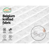 Giselle Bedding 16cm Mattress Tight Top Queen - Rear View